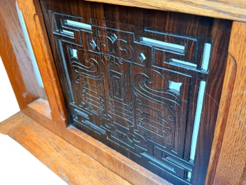 Arts & Crafts Art Nouveau Armchair by Carel Adolph Lion Cachet, 1900s